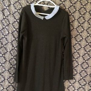 Long Navy Blue Dress